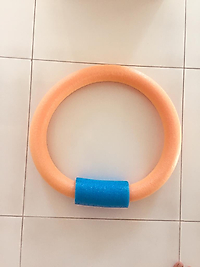 Kilitli Deniz ve Havuz Makarnası - TURUCU-MAVİ - 1 ad