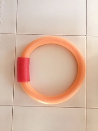 Kilitli Deniz ve Havuz Makarnası, Yüzme Makarnası - TURUNCU-KIRMIZI