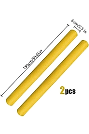 Sarı Renk 2 adet Yüzme Makarnası, Deniz Ve Havuz Makarnası, Köpük Sosis