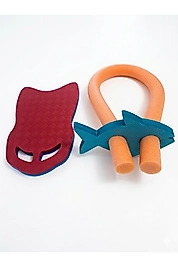 Yüzme Tahtası - Havuz Makarnası 3lü Set - Kırmızı-Turuncu