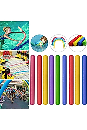 20 Adet Çok Renkli Yüzme Makarnası, Deniz Ve Havuz Makarnası, Köpük Sosis