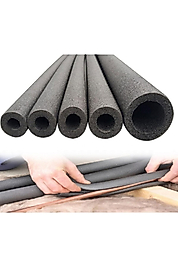 22 Mm Boru Kılıfı 2 Mt 6 Adet Polietilen 10 Mm Et Kalınlıgı 20 Lik 1/2 Izole 01