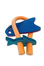 Yüzme Tahtası - Havuz Makarnası 3lü Set - Mavi- Turuncu