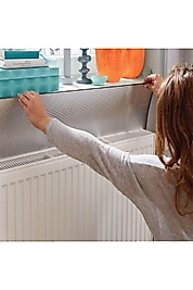 8 Adet Yapışkanlı Isı Yalıtım Levhası 3 Mm Petek Arkası Radyatör Kalorifer Arkalığı Izolasyon Plaka