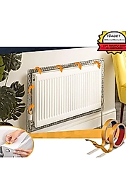 6 Adet Yapışkanlı Isı Yalıtım Levhası 3 Mm Petek Arkası Radyatör Kalorifer Arkalığı Izolasyon Plaka