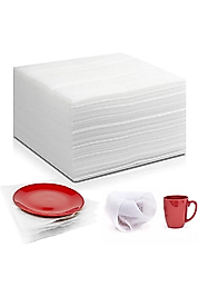 100 adet  30 x 30 cm  taşınma malzemesi, köpük ambalaj,, tabak bardak koruma köpüğü