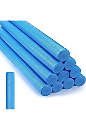 Mavi Renk 10 adet Yüzme Makarnası, Deniz Ve Havuz Makarnası, Köpük Sosis