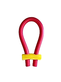 Çocuklar için Kilitli Deniz Makarnası Yüzme Öğrenme Yardımcısı - KIRMIZI