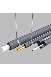 Izolasyon Borusu 48 Mm Iç Çapında Polietilen Boru Yalıtım Kılıfı Köpüğü (10 METRE)