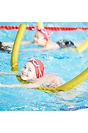Sarı Renk 1 adet Yüzme Makarnası, Deniz Ve Havuz Makarnası, Köpük Sosis