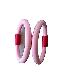 Kilitli Deniz ve Havuz Makarnası - PEMBE - KIRMIZI