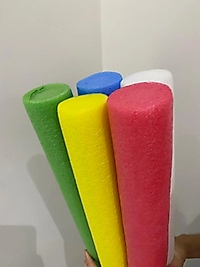 5 Adet - Çok Renkli Deniz ve Havuz Makarnası, Köpük Sosis, Yüzme Makarnası