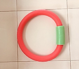 Kilitli Deniz ve Havuz Makarnası - KIRMIZI-YEŞİL