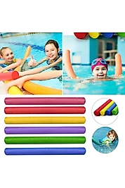 10 Adet Çok Renkli Yüzme Makarnası