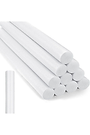 10 Adet Beyaz Renk Yüzme Makarnası, Deniz Ve Havuz Makarnası, Köpük Sosis