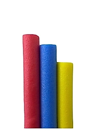 3 adet Yüzme Makarnası, Deniz Ve Havuz Makarnası, Köpük Sosis - (Kırmızı - Sarı - Mavi)