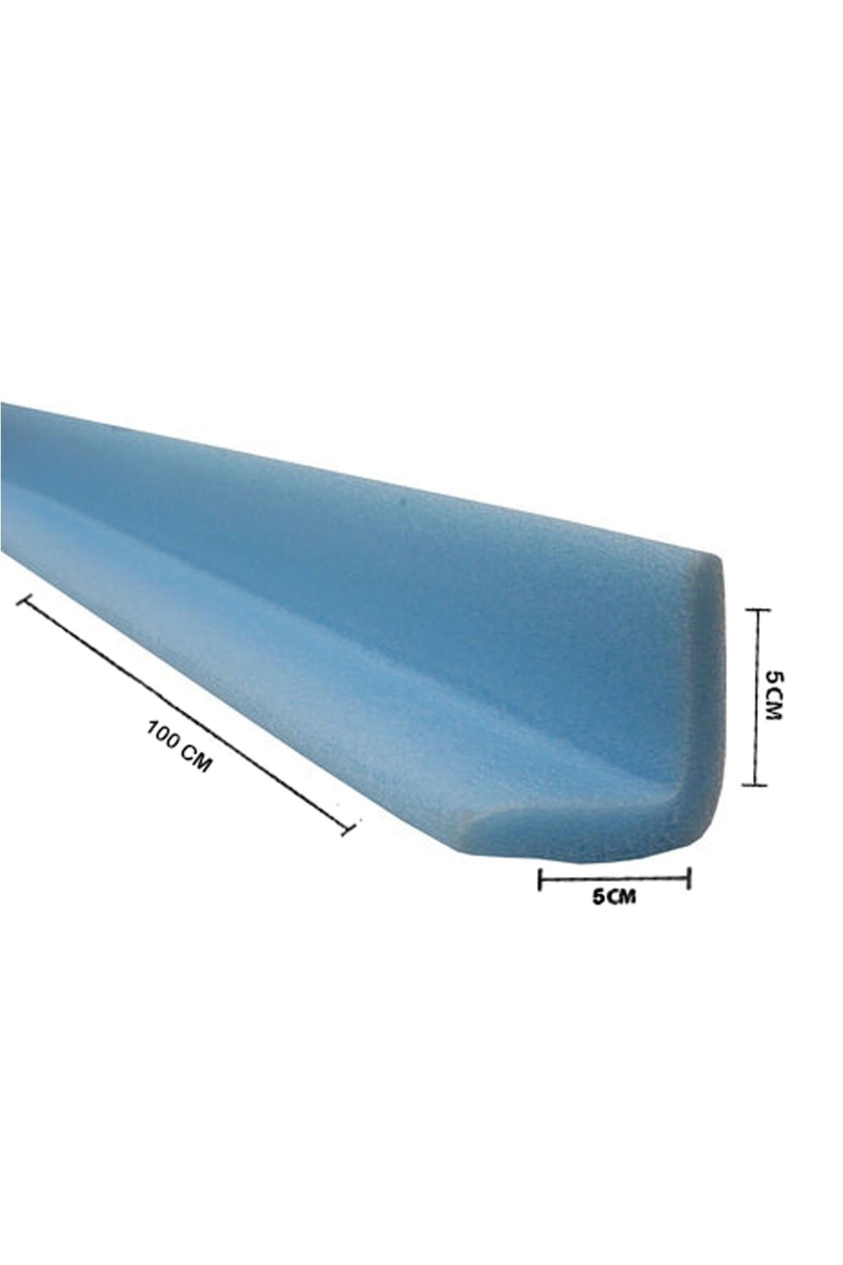 L5x5 Mavi 100 Cm 4 Adet Koruyucu Sünger Profil, Polietilen Köşe Koruyucu Kenar Koruyucu