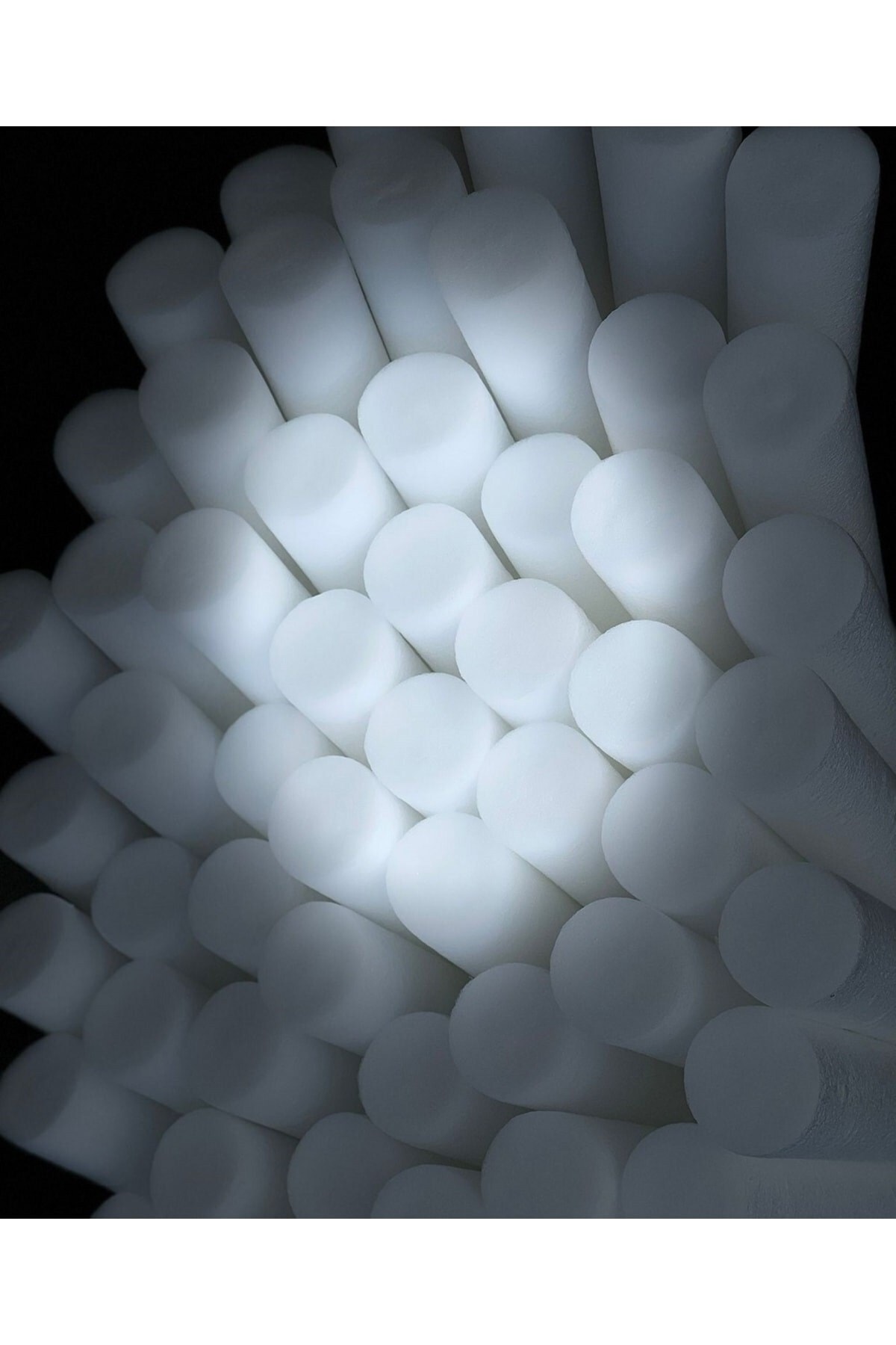 10 Adet BEYAZ Deniz Ve Havuz Makarnası, Köpük Sosis