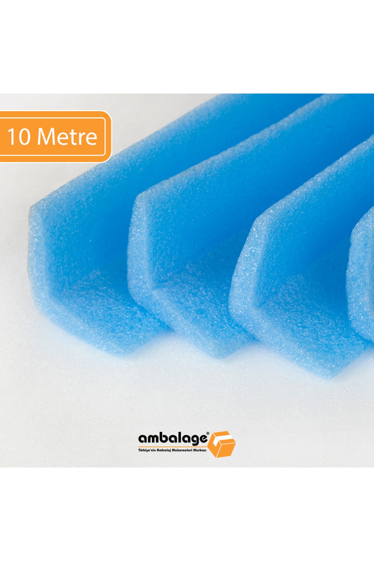 10 Metre Koruyucu Sünger Profil Polietilen Köşe Koruyucu Kenar Koruyucu L 5x5