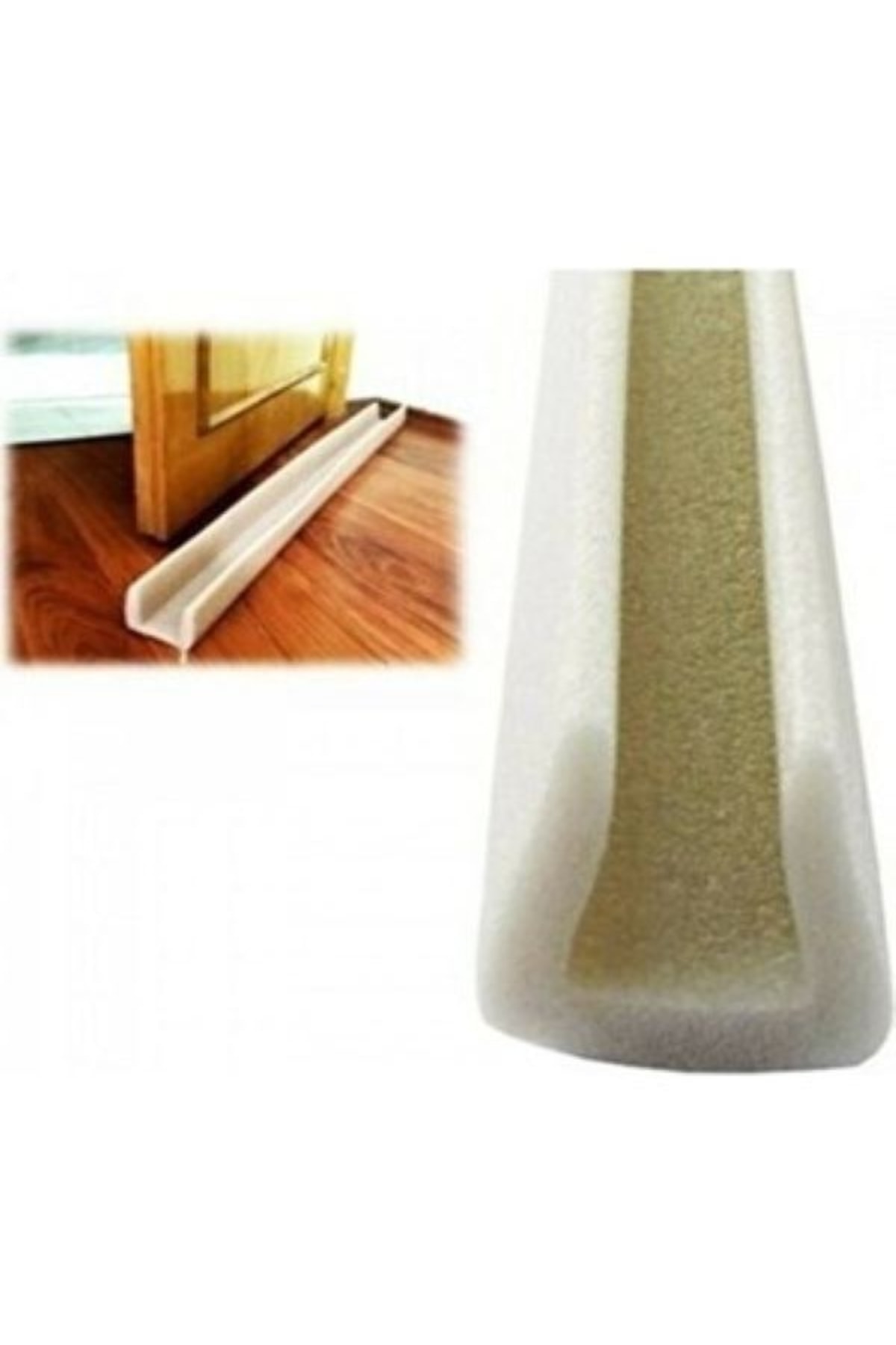 10 Adet Geçmeli Kapı Altı Süngeri Izolasyon Soğuk Hava Kesici Toz Önleyici