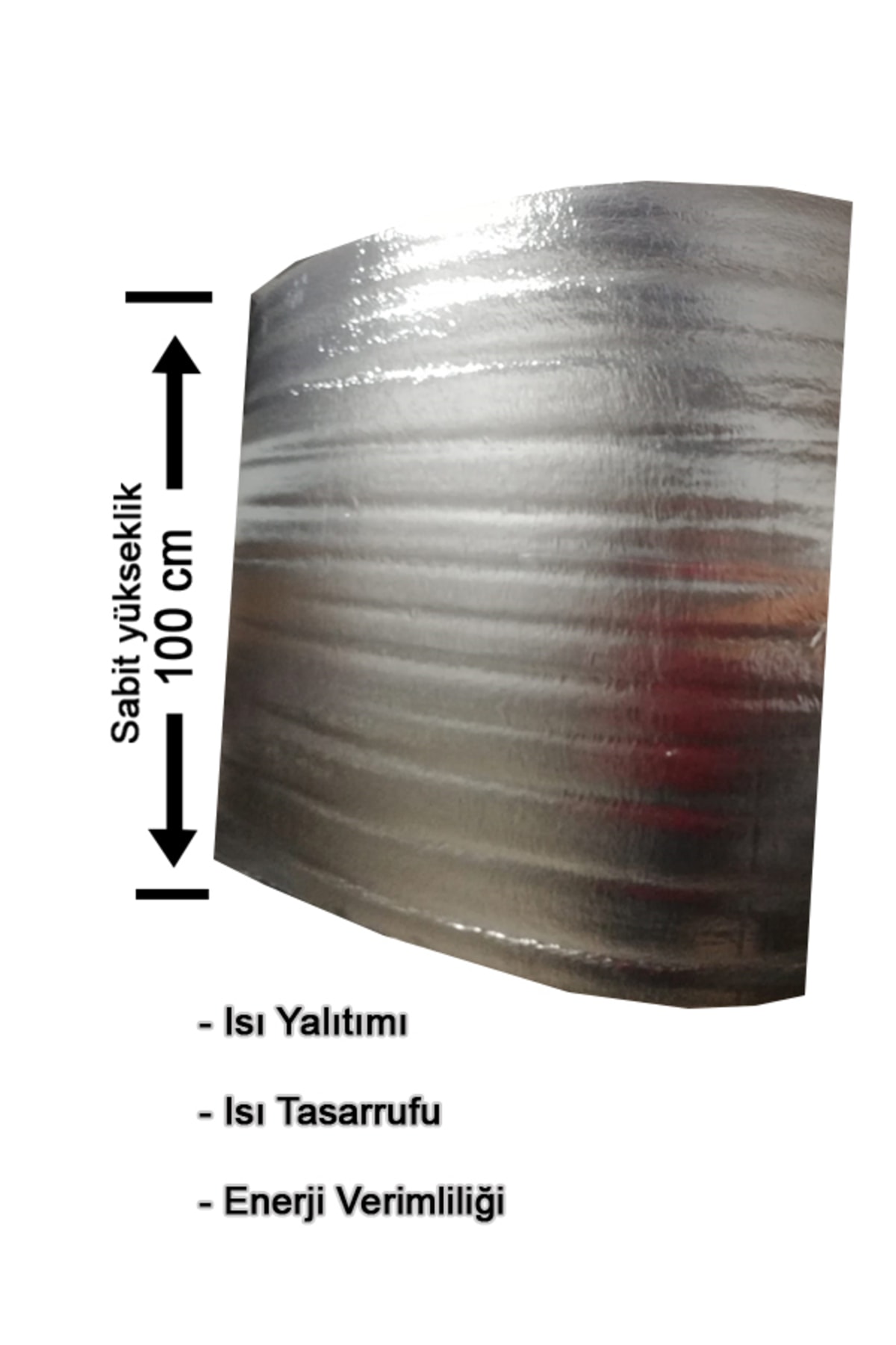 Kalorifer Petek Arkalığı Petek Arkası Yalıtım Levhası 2 Metre (200X100) Rulo Gönderim Isı Yalıtımı