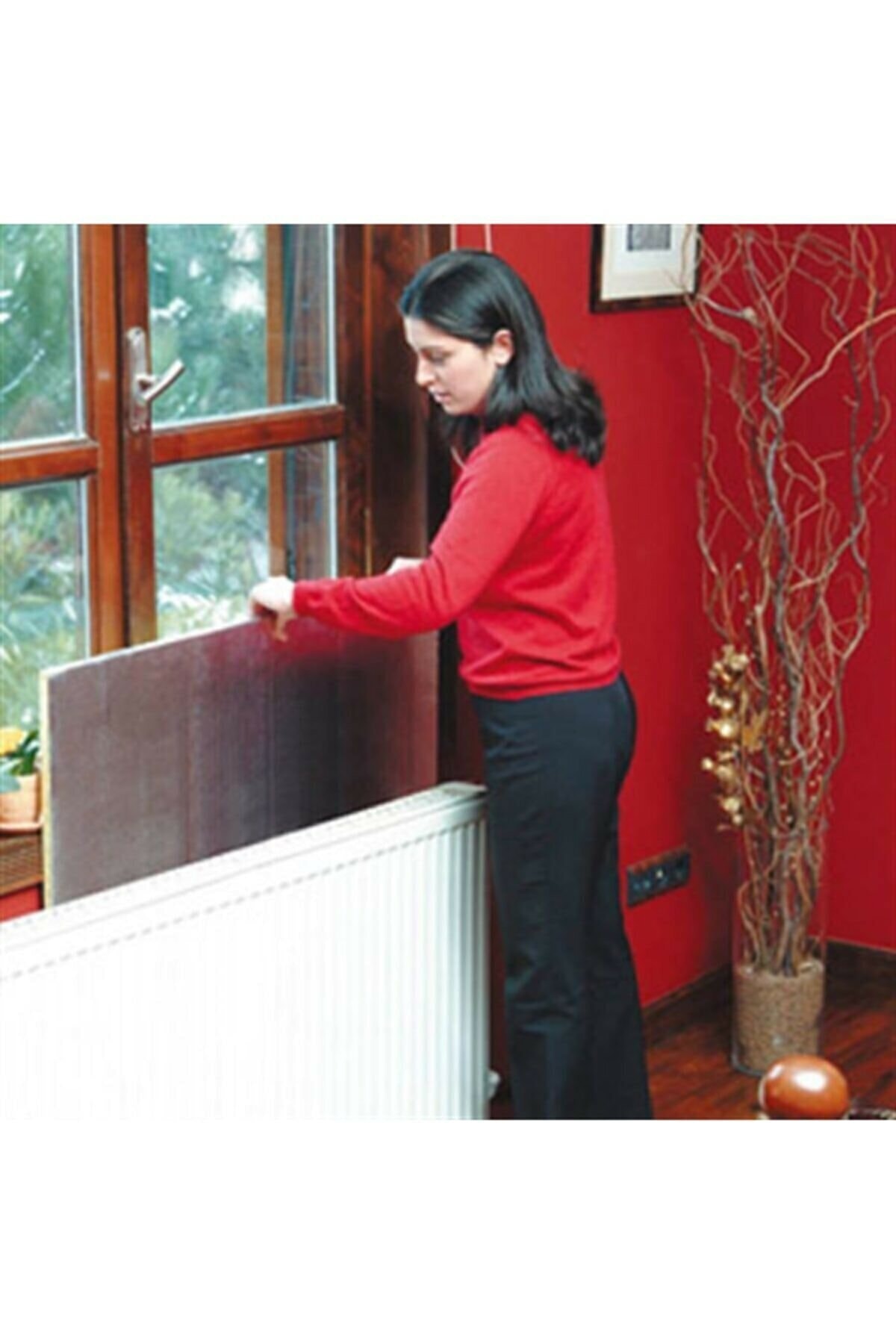 Kalorifer Petek Arkalığı Petek Radyatör Arkası Isı Yalıtım Levhası 1 Adet