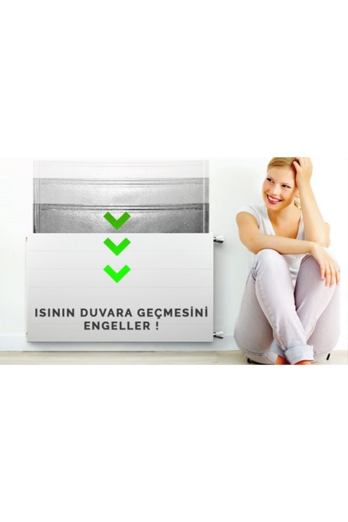 Kalorifer Petek Arkalığı Petek Arkası Yalıtım Levhası