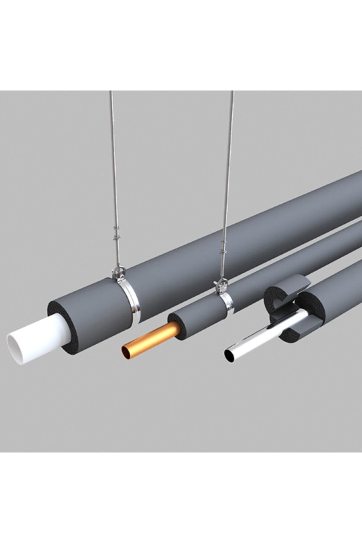 28 Mm Izolasyon Borusu Polietilen Boru Yalıtım Kılıfı Köpüğü 2 Metre