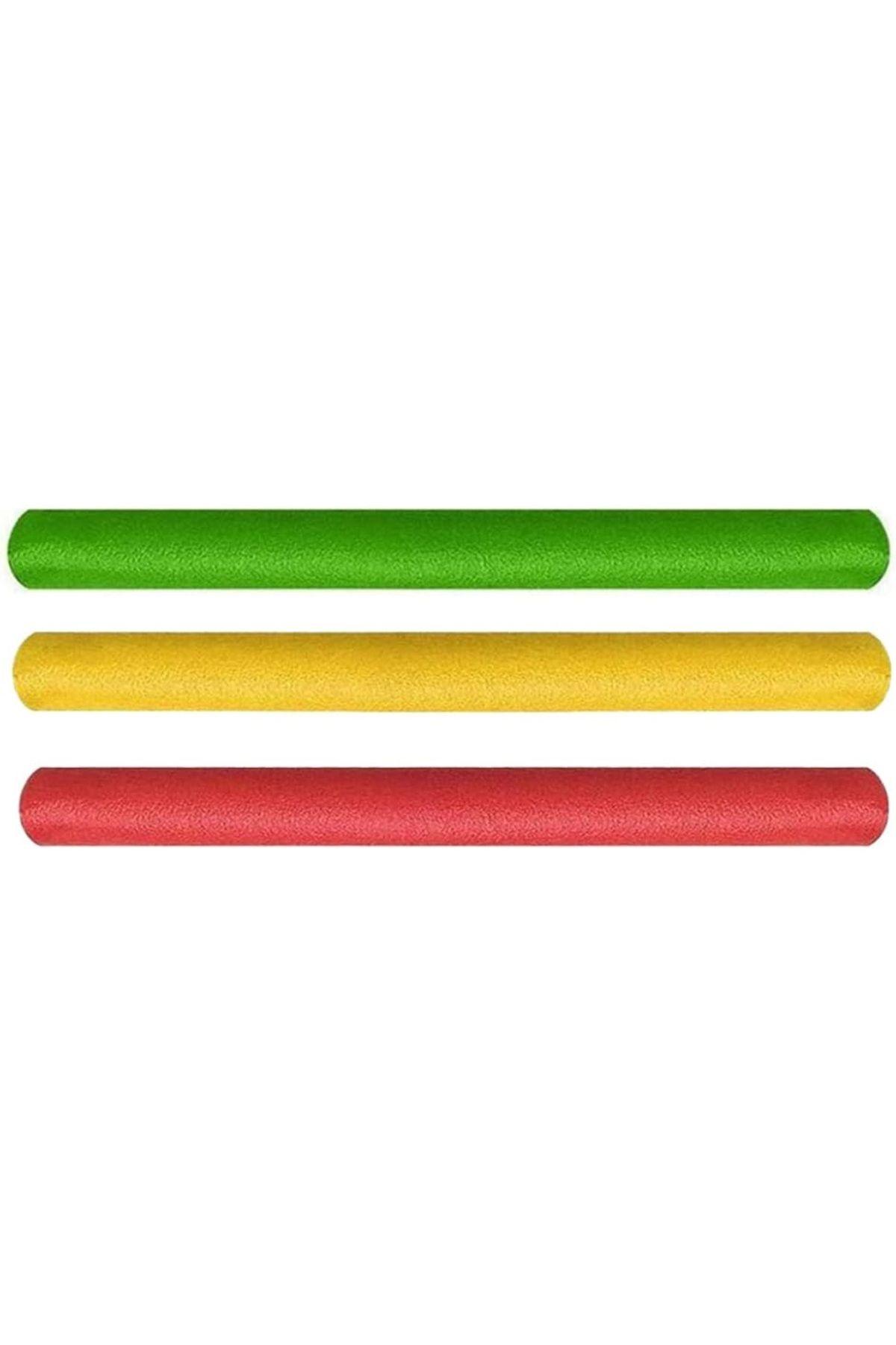 3 adet Yüzme Makarnası, Deniz Ve Havuz Makarnası, Köpük Sosis (Kırmızı - Sarı - Yeşil)