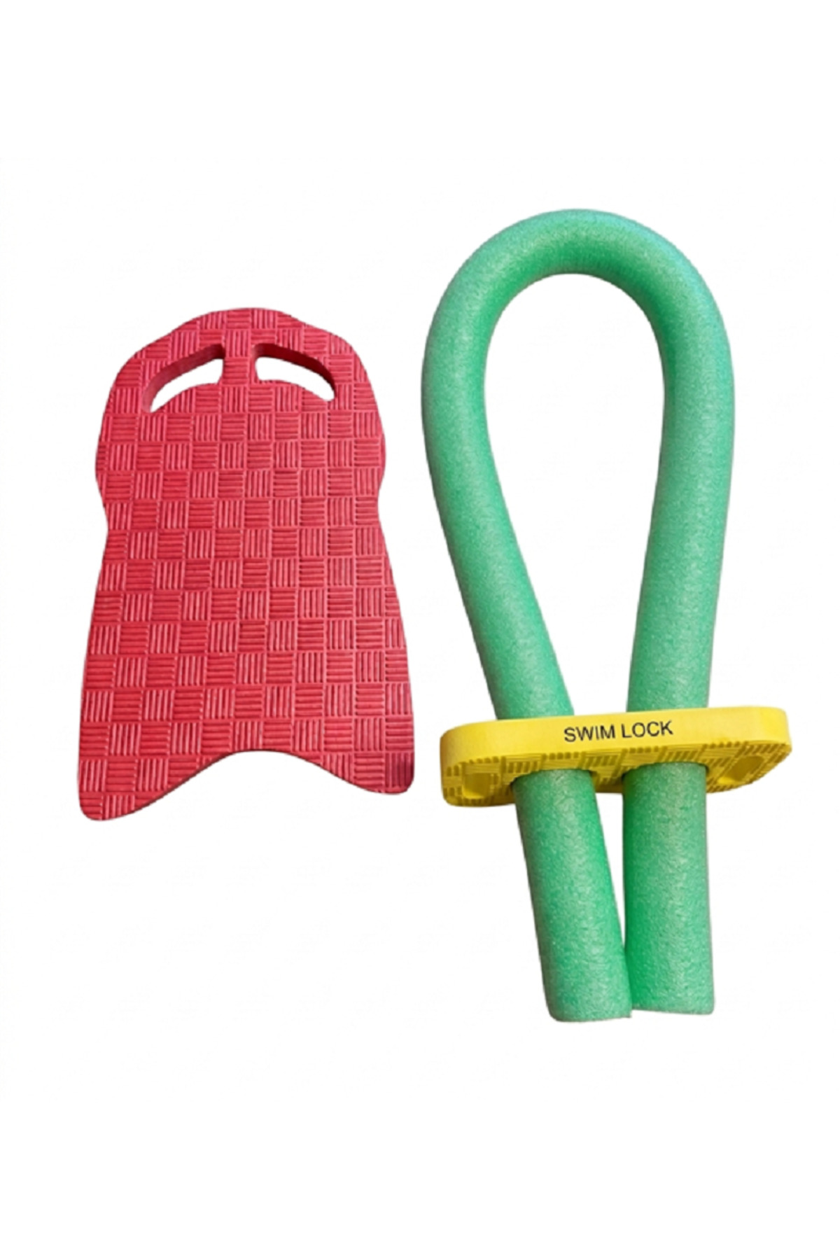 Yüzme Tahtası - Havuz Makarnası 3lü Set - Kırmızı-Yeşil